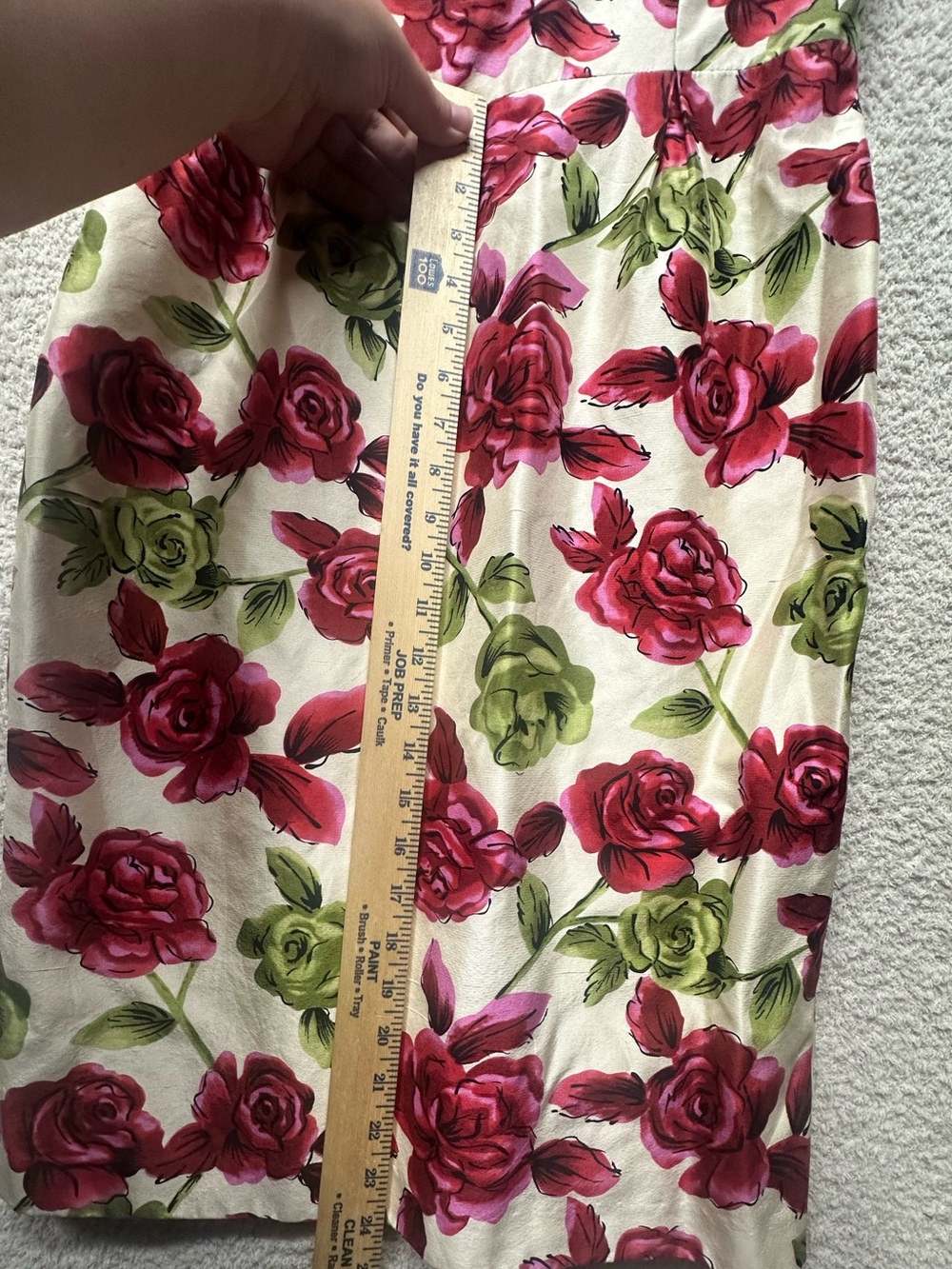 Laundry by Shelli Segal 100% Silk Floral Rose Romantic Sheath Dress Size 8 - Picture 10 of 10